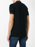 embroidered logo polo shirt 