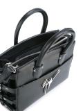 buckled straps tote