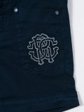 embroidered logo bermuda shorts