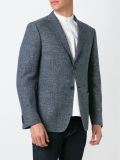 melange single breasted blazer
