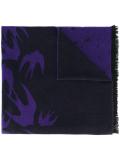 bird print scarf 