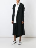 oversized asymmetric coat