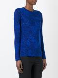 abstract print T-shirt