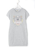 logo print T-shirt dress