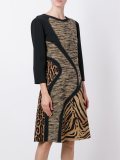 animal print dress