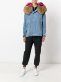  fur trim parka 