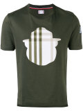 check motif T-shirt