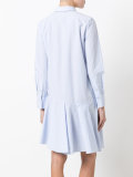 pleated shirt dress