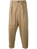 crop-crotch trousers