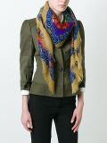 abstract print scarf