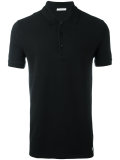 printed collar polo shirt