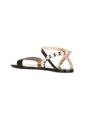 embellished flat sandals