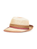 contrast straw hat