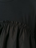 asymmetric peplum blouse