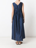empire-line ankle-length dress