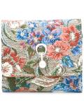 floral print bi-fold wallet