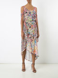 printed asymmetric skirt 