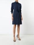 drawstring shirt dress 