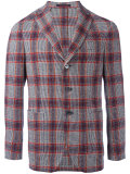 plaid blazer