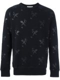 fox print sweatshirt 