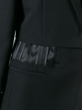 contrast panel blazer