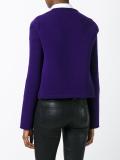 crew neck cardigan