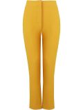 mid-rise tailored trousers