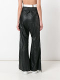 side stripe baggy trousers