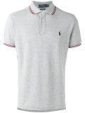 embroidered logo polo shirt 