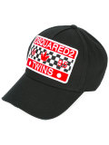 checkboard logo patch baseball cap