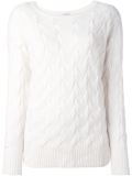 oversize cable sweater