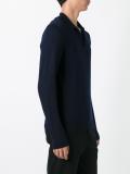 knitted polo shirt