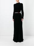 ribbed mock neck dress