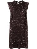 multi-print short dress