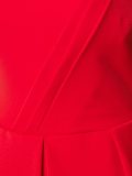 pleated bustier dress