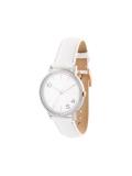 silver toned dial watch 