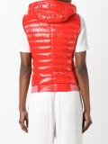 hooded gilet