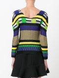 colour block sweatshirt 