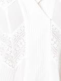 lace appliqué blouse