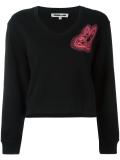 bunny print sweatshirt