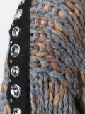 embellished sleeves jumper