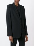 single button blazer