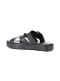 strappy slip-on sandals