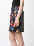 floral print mini skirt