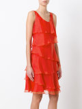 sheer shift dress