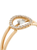 pave and central diamond ring