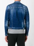 distressed jean jacket