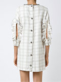 plaid shift dress