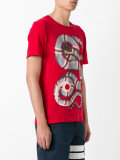 snake print T-shirt