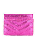 Monogram credit card case